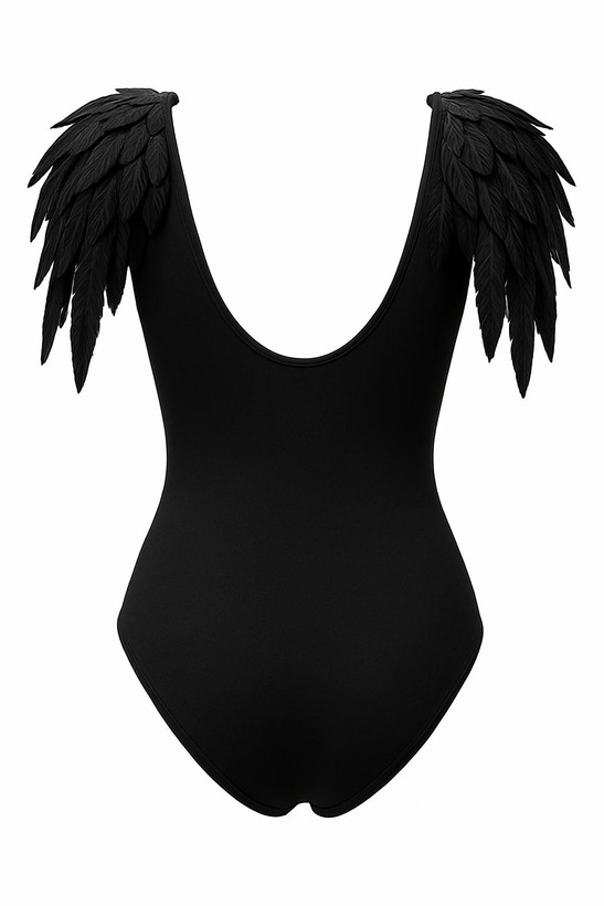 بادی پشت پر دار black angel